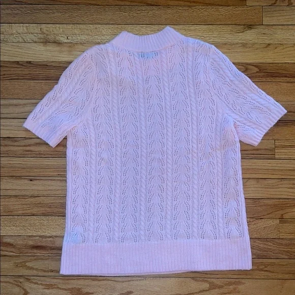 NWT Torrid Pink Sweater Short Sleeves SIZE 1 (14-16) #80 - Picture 4 of 7